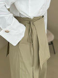 Beige skirt pant