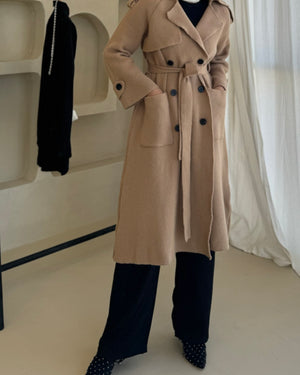 Gardigan trench coat