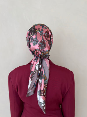 Pinkish scarf