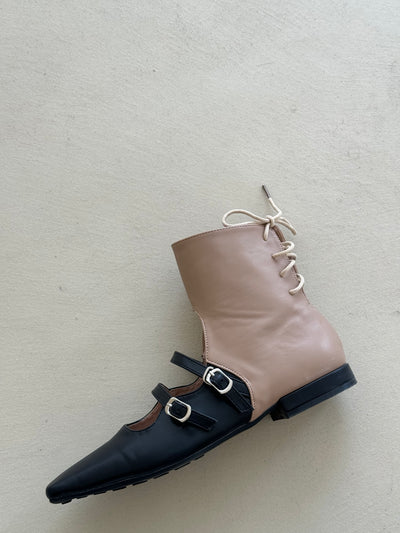 Ole Shoe Black Beige